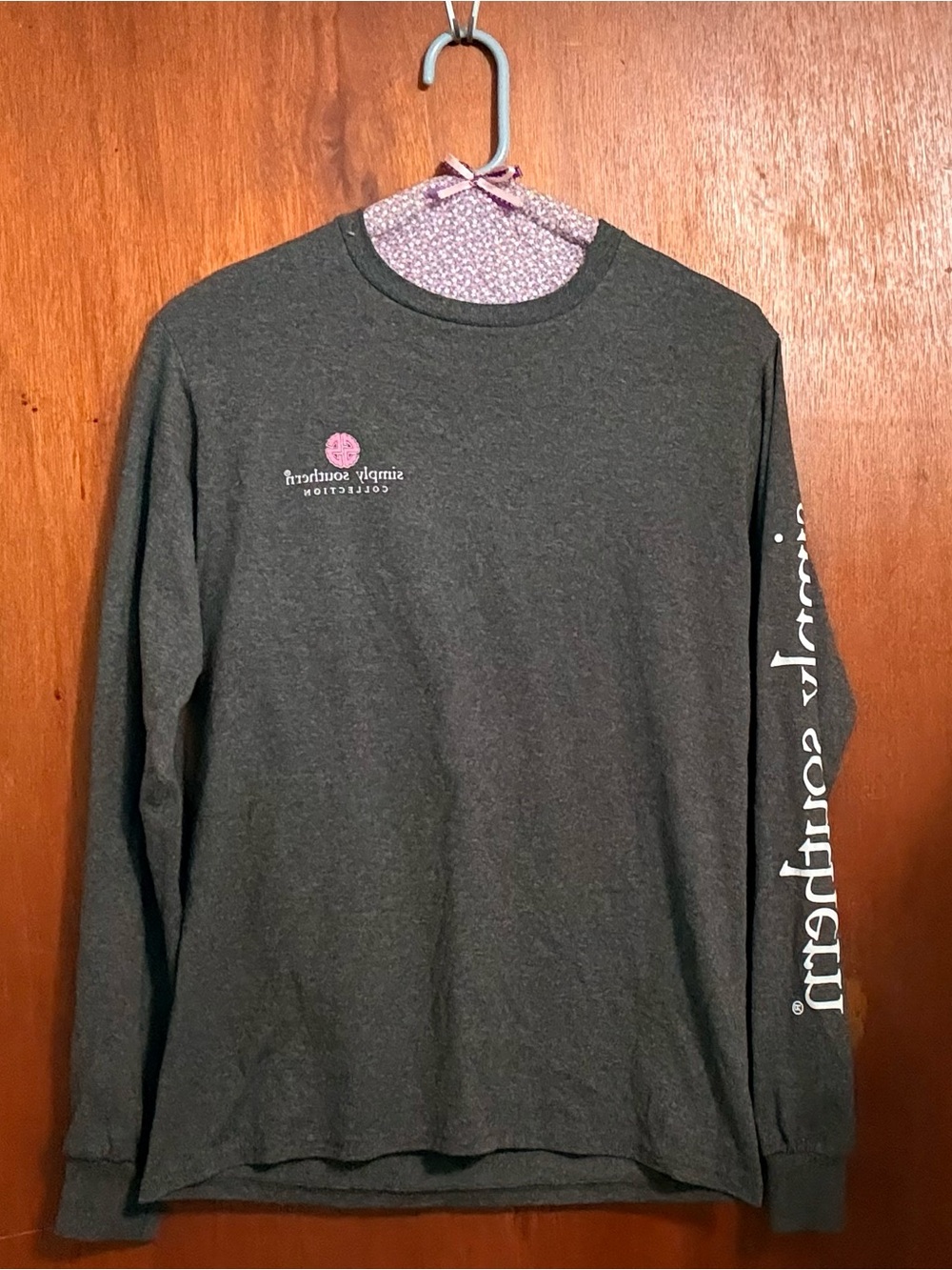 Simply Southern "Love Is A Four Letter Word" Dog Graphic Long Sleeve T-Shirt